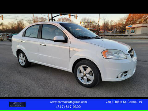2008 Chevrolet Aveo for sale at Carmel Auto Group in Indianapolis IN