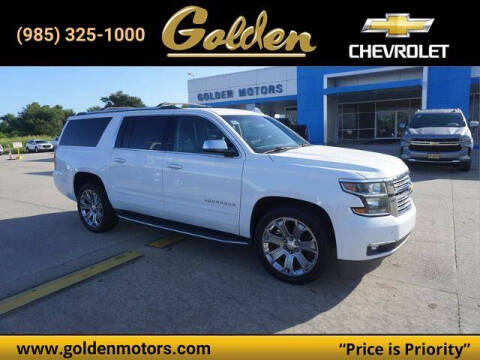 2019 Chevrolet Suburban for sale at GOLDEN MOTORS in Cut Off LA