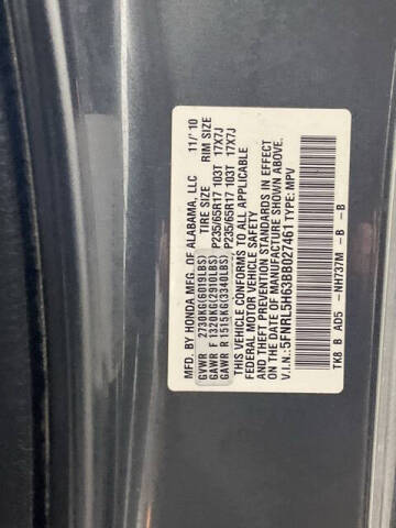 2011 Honda Odyssey EX-L