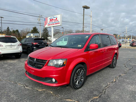 2015 Dodge Grand Caravan for sale at M & J Auto Sales in Attleboro MA