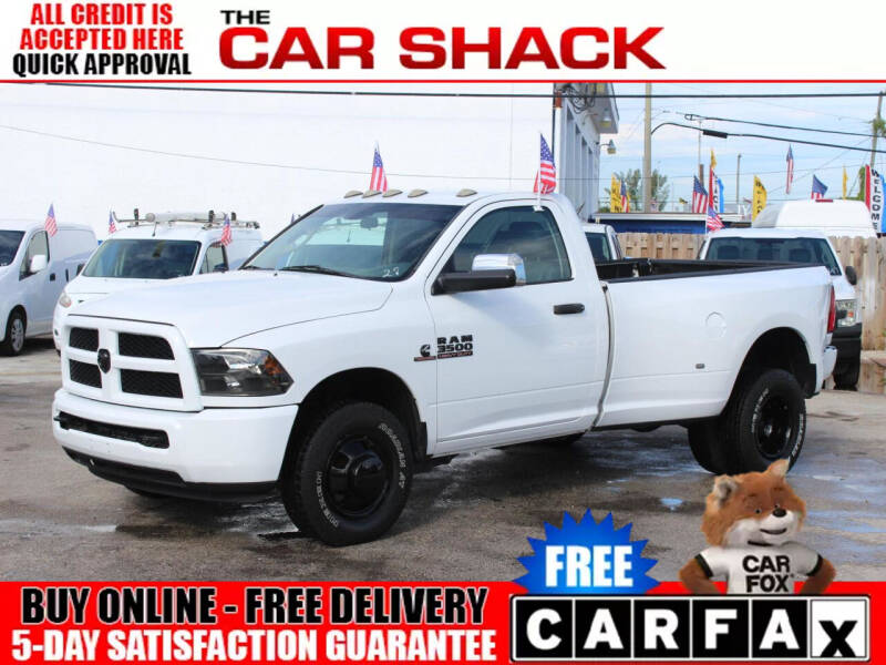 2017 RAM 3500 for sale at The Car Shack in Hialeah FL
