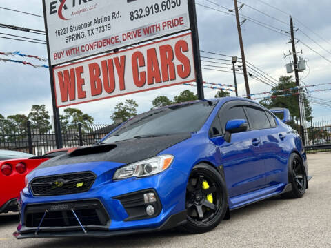 2020 Subaru WRX for sale at Extreme Autoplex LLC in Spring TX
