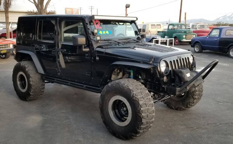 2012 Jeep Wrangler Unlimited for sale at Vehicle Liquidation in Littlerock CA