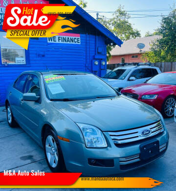 2009 Ford Fusion for sale at M&A Auto Sales in Sacramento CA