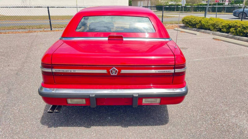 1989 Chrysler TC Turbo