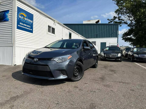 2015 Toyota Corolla for sale at Keystone Auto Group in Delran NJ