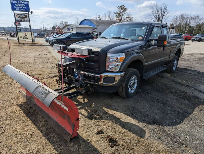 2016 Ford F-250 Super Duty for sale at Ripley & Fletcher Pre-Owned Sales & Service in Farmington ME