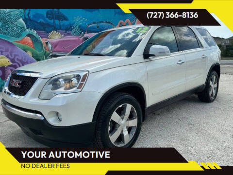 2012 GMC Acadia SLT-1