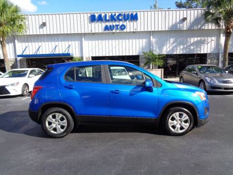 2015 Chevrolet Trax for sale at BALKCUM AUTO INC in Wilmington NC