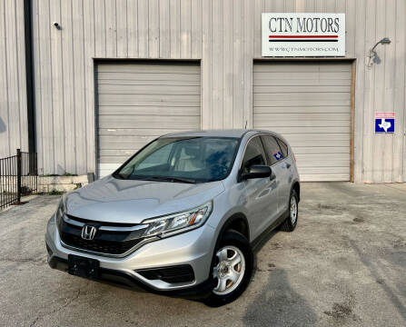 2015 Honda CR-V for sale at CTN MOTORS in Houston TX