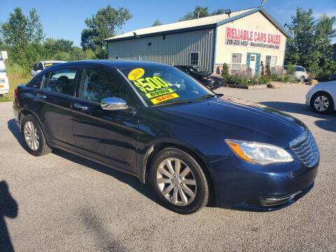 2014 Chrysler 200 for sale at Reliable Cars Sales Inc. in Michigan City IN