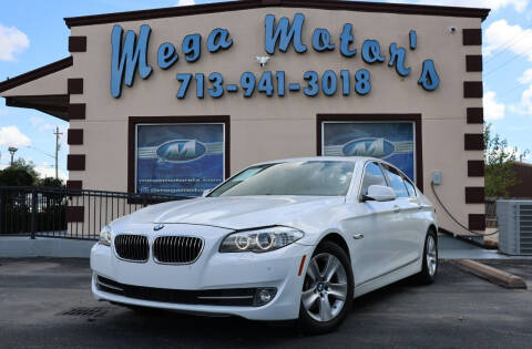 2012 BMW 5 Series for sale at MEGA MOTORS in South Houston TX