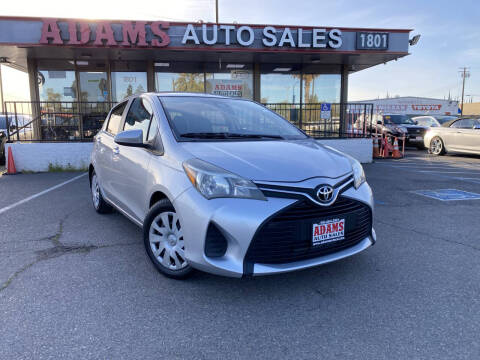 2017 Toyota Yaris for sale at Adams Auto Sales CA in Sacramento CA