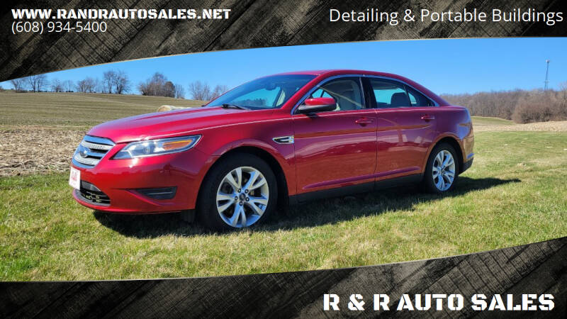 2010 Ford Taurus for sale at R & R AUTO SALES in Juda WI