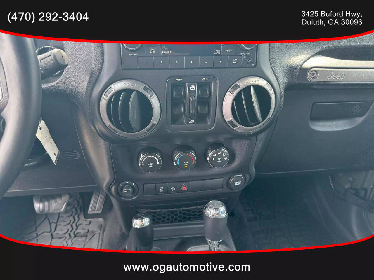 2015 Jeep Wrangler Unlimited for sale at OG Automotive, LLC. in Duluth, GA