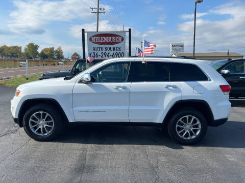 2015 Jeep Grand Cherokee for sale at MYLENBUSCH AUTO SOURCE in O'Fallon MO