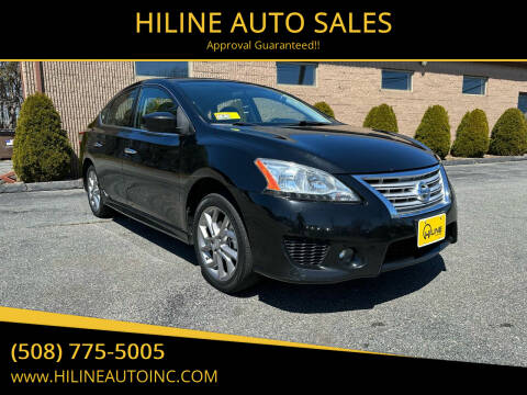 2014 Nissan Sentra for sale at HILINE AUTO SALES in Hyannis MA