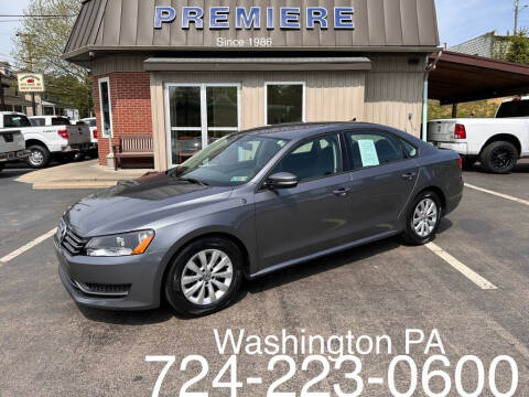 2015 Volkswagen Passat for sale at Premiere Auto Sales in Washington PA