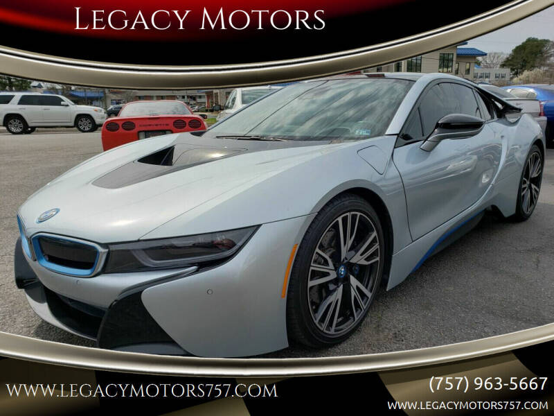 2015 BMW i8 for sale at Legacy Motors in Norfolk VA