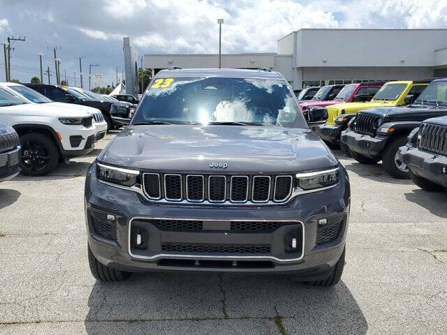 Used 2023 Jeep Grand Cherokee L Overland with VIN 1C4RJKDG8P8809412 for sale in Melbourne, FL