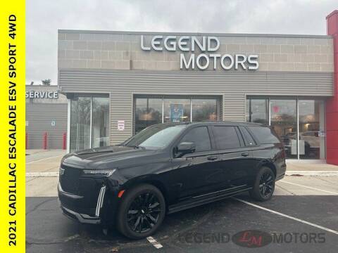 2021 Cadillac Escalade ESV for sale at Legend Motors of Waterford in Waterford MI