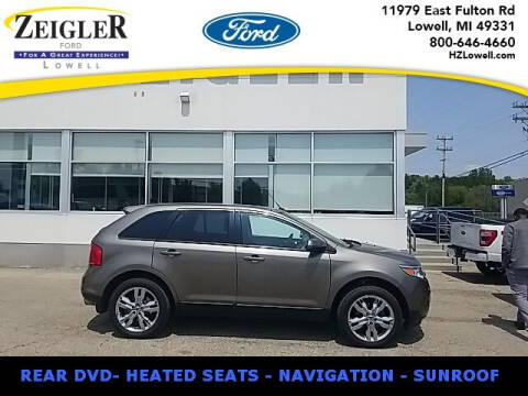 2013 Ford Edge for sale at Harold Zeigler Ford - Jeff Bishop in Plainwell MI