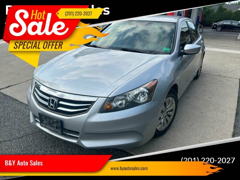 2012 Honda Accord for sale at B&Y Auto Sales in Hasbrouck Heights NJ