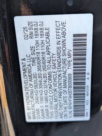 2026 Honda Passport RTL