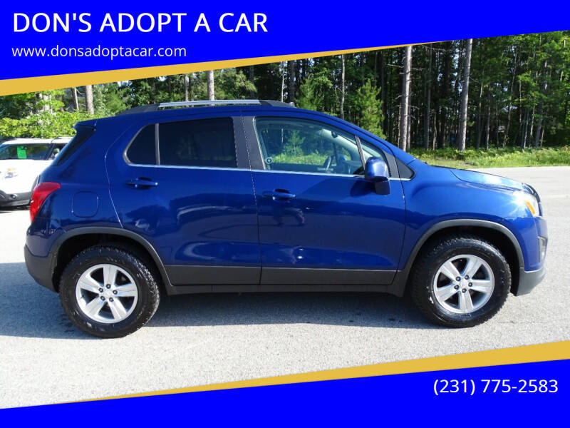 2016 Chevrolet Trax for sale at DON'S ADOPT A CAR in Cadillac MI