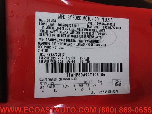 2004 Ford Thunderbird Deluxe