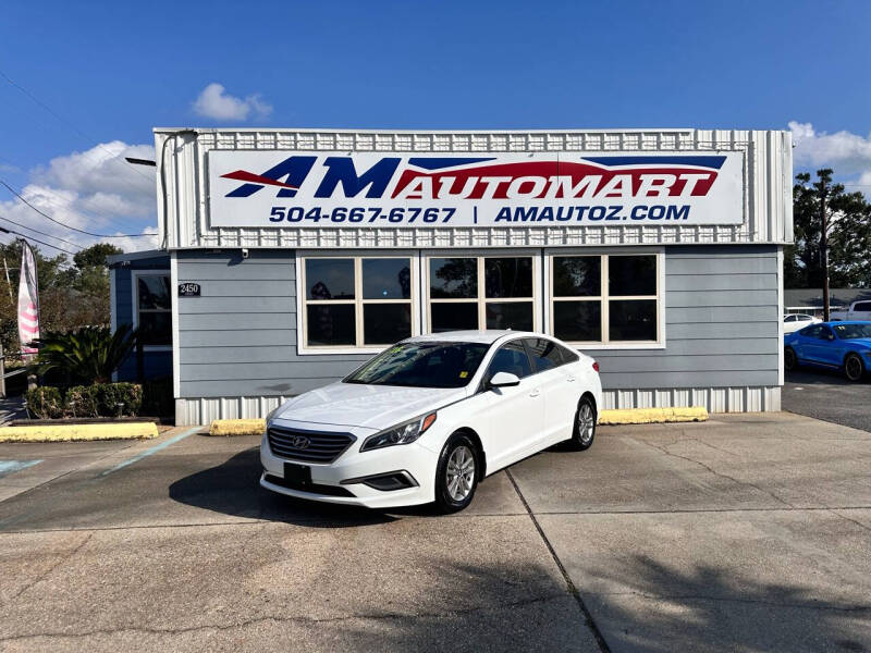 Used 2016 Hyundai Sonata SE with VIN 5NPE24AF2GH312652 for sale in Kenner, LA