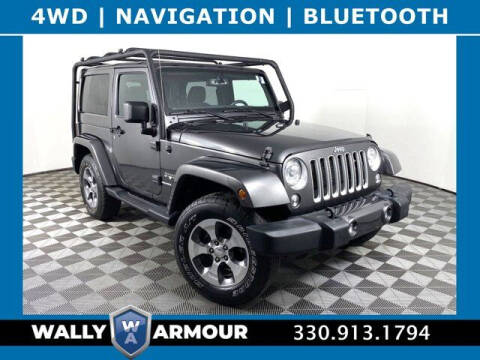 2018 Jeep Wrangler JK for sale at Wally Armour Chrysler Dodge Jeep Ram in Alliance OH