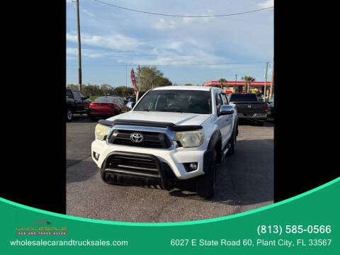 2015 Toyota Tacoma for sale at Wholesale Car and Truck Sales in Plant City FL