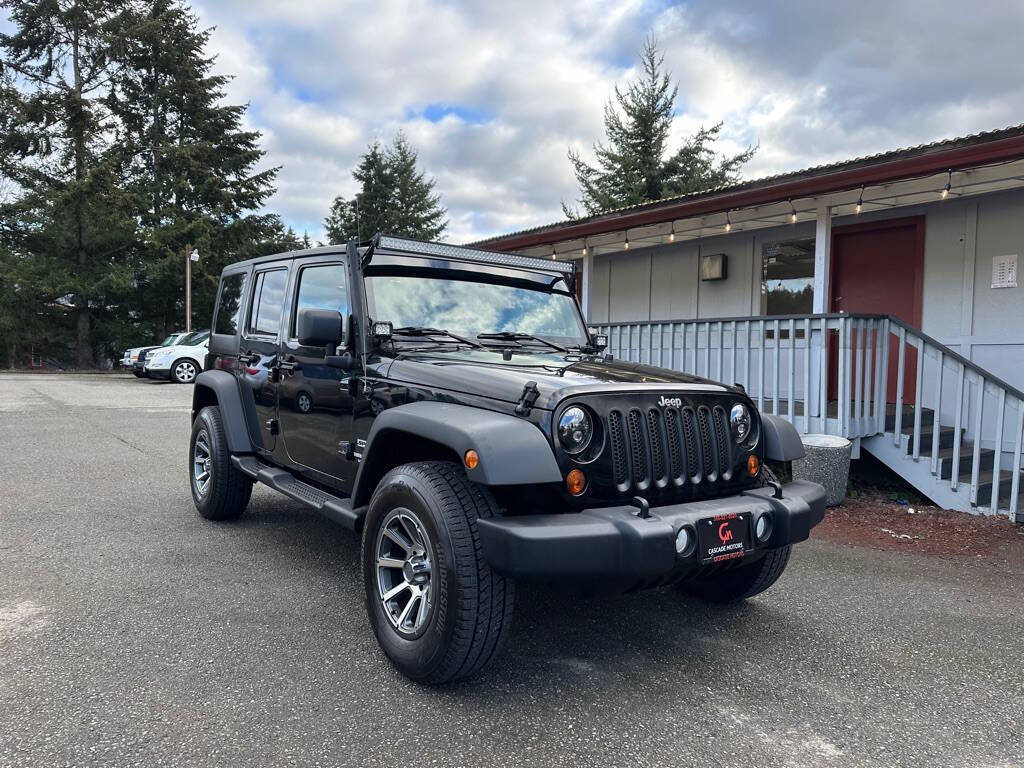 2011 Jeep Wrangler Unlimited for sale at Cascade Motors in Olympia, WA