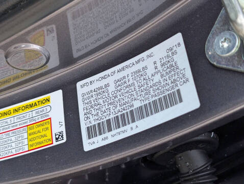 2018 Honda Accord LX