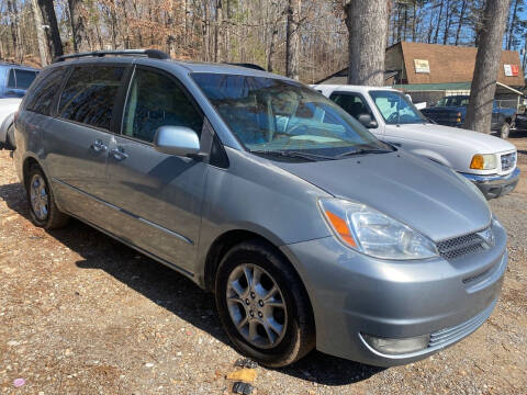 2005 Toyota Sienna for sale at Knox Bridge Hwy Auto Sales in Canton GA