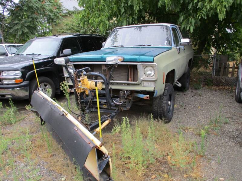 1976 Chevrolet Blazer for sale at Affordable Auto Rental & Sales in Spokane Valley WA