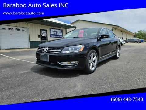 2014 Volkswagen Passat for sale at Baraboo Auto Sales INC in Baraboo WI