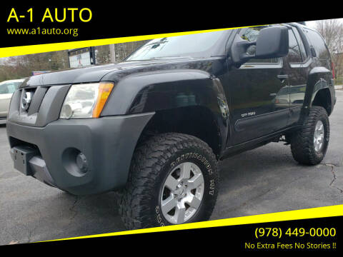 2008 Nissan Xterra for sale at A-1 Auto in Pepperell MA