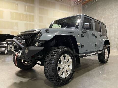 2015 Jeep Wrangler Unlimited for sale at Platinum Motors in Portland OR