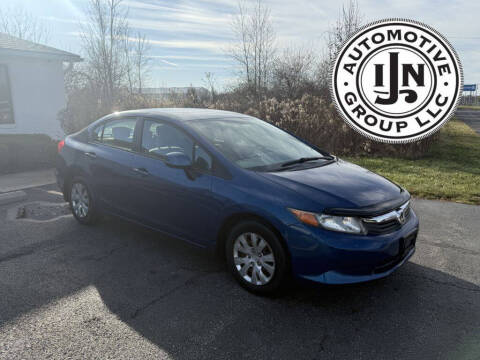 2012 Honda Civic for sale at IJN Automotive Group LLC in Reynoldsburg OH