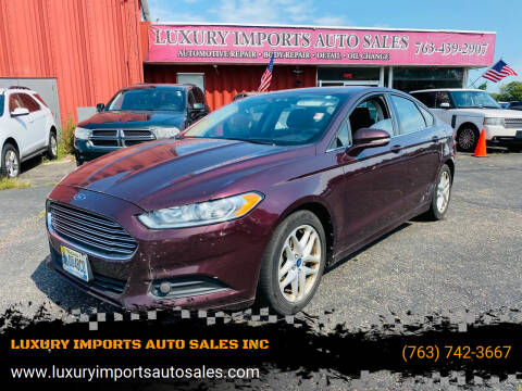 2013 Ford Fusion for sale at LUXURY IMPORTS AUTO SALES INC in North Branch MN