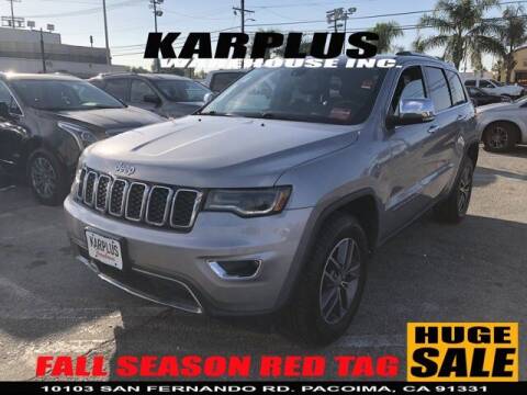 2018 Jeep Grand Cherokee for sale at Karplus Warehouse in Pacoima CA