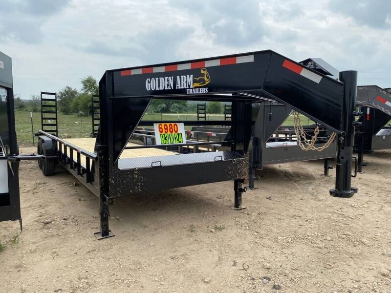 2024 GOLDEN ARM  - Low Boy Pipetop GN Trailer  for sale at LJD Sales in Lampasas TX