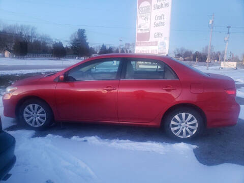 2013 Toyota Corolla for sale at Alex Bay Rental Car and Truck Sales in Alexandria Bay NY