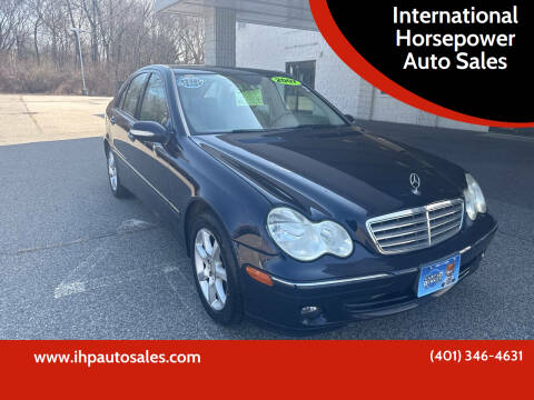 2007 Mercedes-Benz C-Class for sale at International Horsepower Auto Sales in Warwick RI