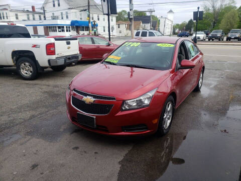 2014 Chevrolet Cruze for sale at TC Auto Repair and Sales Inc in Abington MA