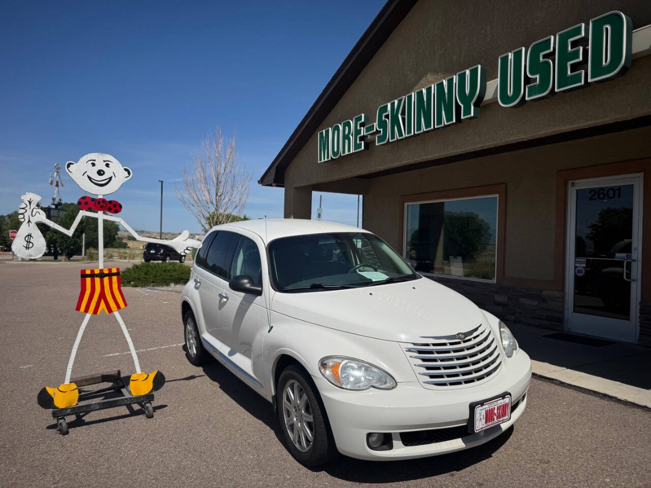 White 2010 Chrysler PT Cruiser Base 4dr Wagon 2