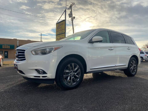 2013 Infiniti JX35 for sale at BEST BUY AUTO SALES LLC in Ardmore OK
