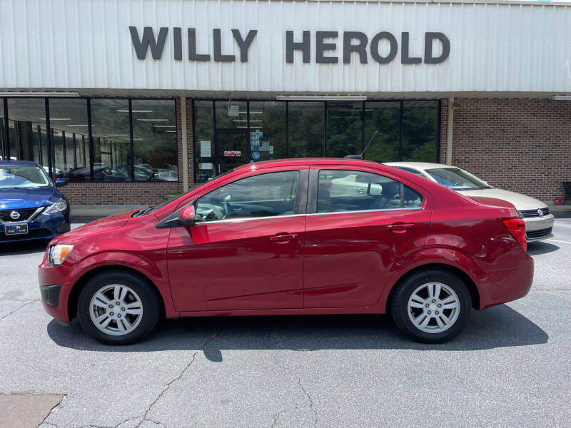 2015 Chevrolet Sonic for sale at Willy Herold Automotive in Columbus GA